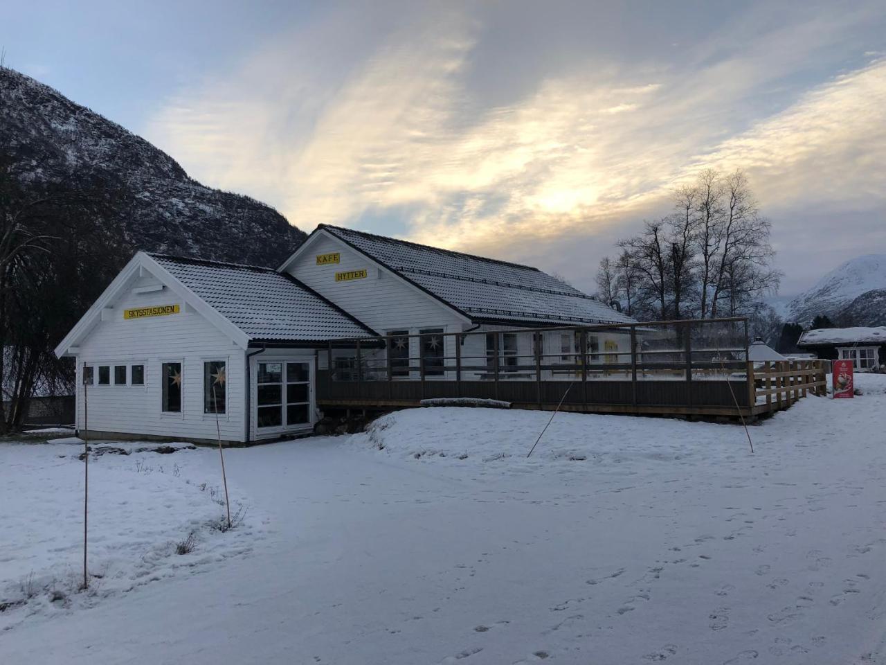 Skysstasjonen Cottages Røldal Kültér fotó
